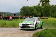 Rallye Český Krumlov: Kopecký / Dresler - Škoda Fabia R5